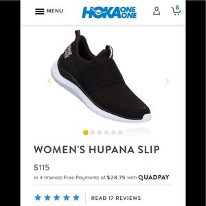 HOKA ONE ONE Hupana Slip, 8.5
